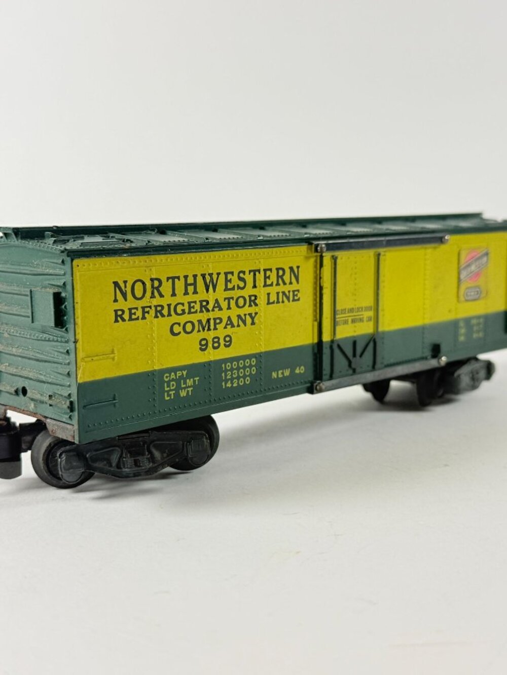 American Flyer VTG 989 Northwestern Reefer S Gauge PostWar Reefer Car 1956-1958